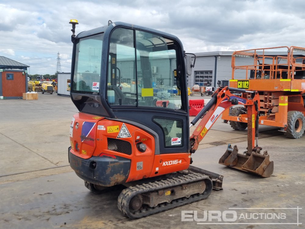 2019 Kubota KX016-4 - Міні-екскаватор: фото 5 2019 Kubota KX016-4 - Міні-екскаватор: фото 5