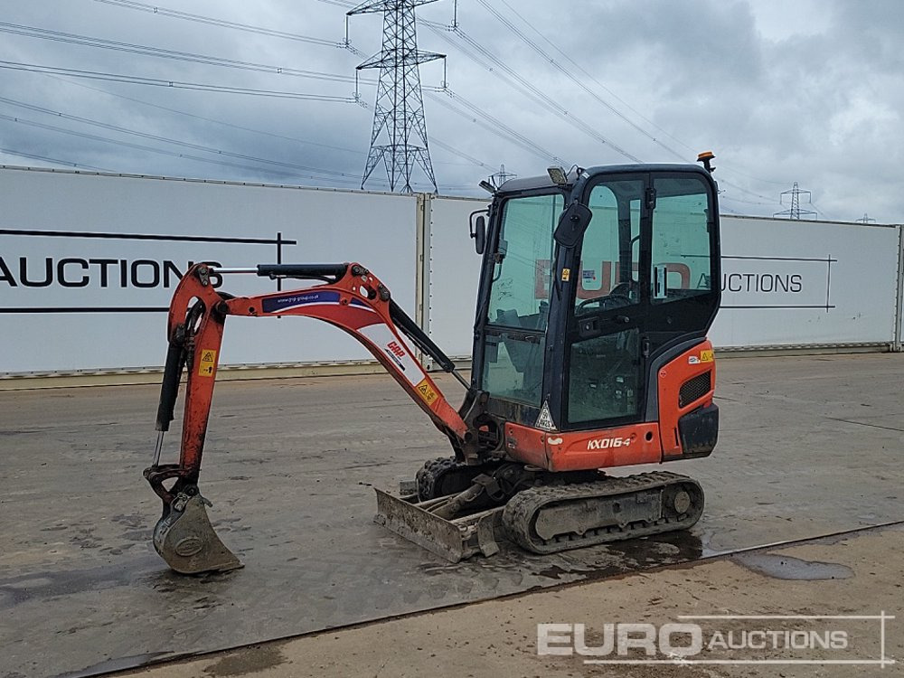 2019 Kubota KX016-4 - Міні-екскаватор: фото 1 2019 Kubota KX016-4 - Міні-екскаватор: фото 1
