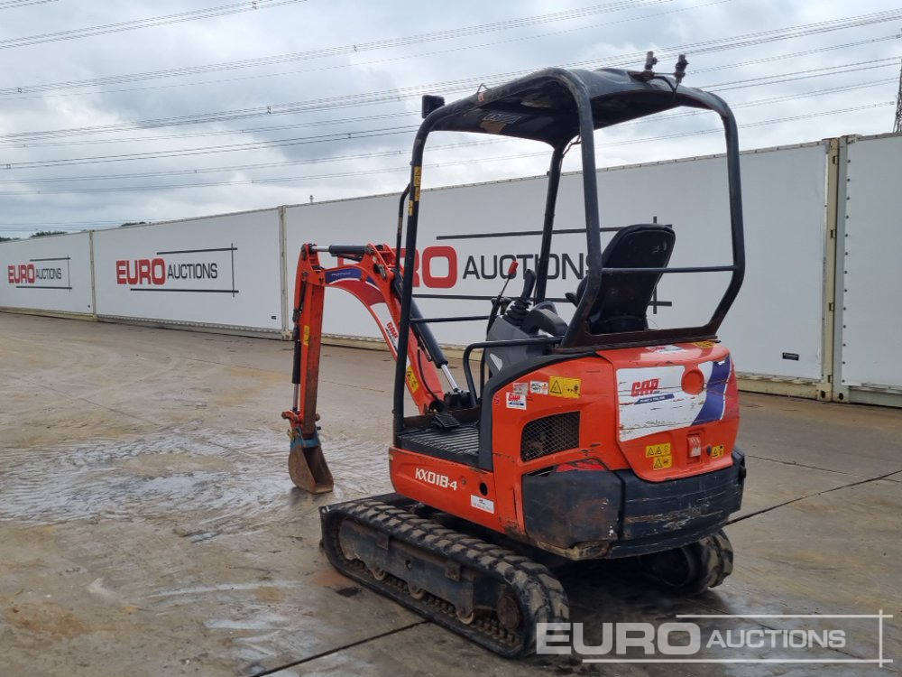 2019 Kubota KX018-4 - Міні-екскаватор: фото 3 2019 Kubota KX018-4 - Міні-екскаватор: фото 3