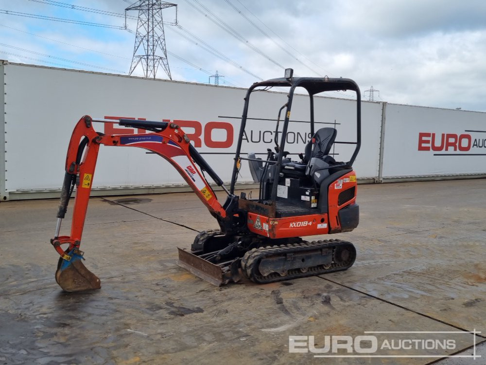 2019 Kubota KX018-4 - Міні-екскаватор: фото 1 2019 Kubota KX018-4 - Міні-екскаватор: фото 1