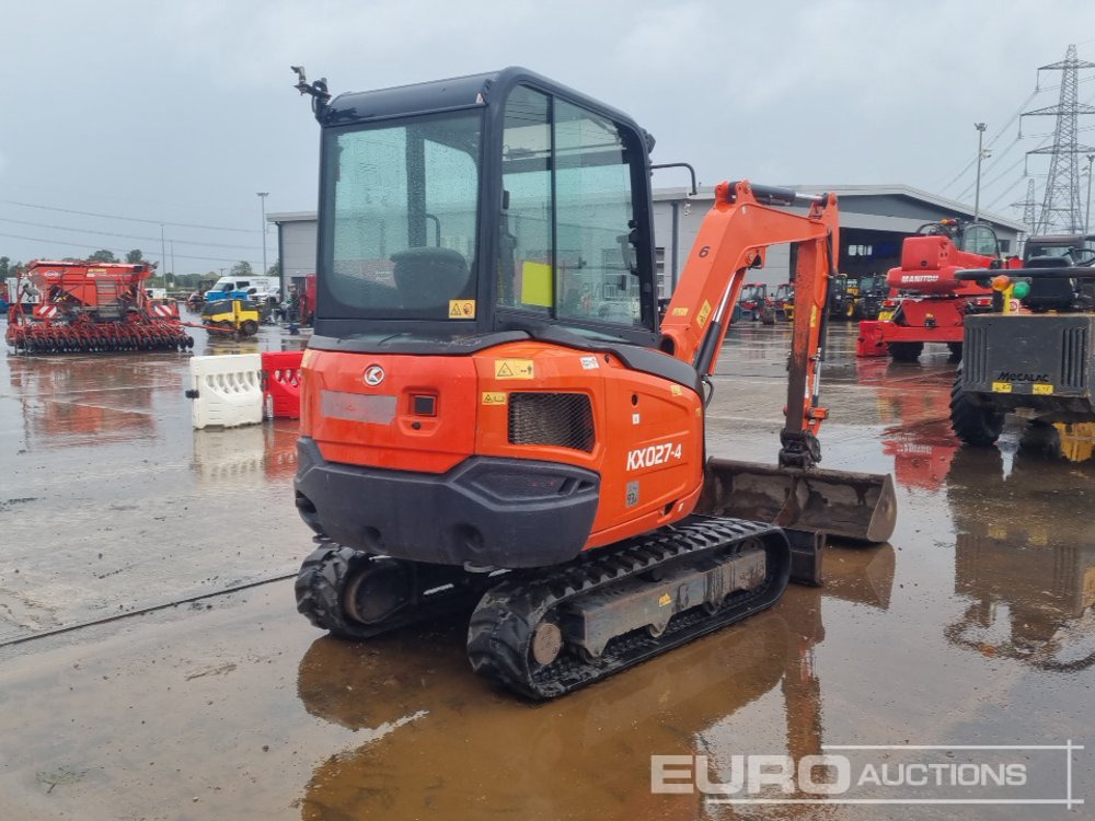 2019 Kubota KX027-4 - Міні-екскаватор: фото 5 2019 Kubota KX027-4 - Міні-екскаватор: фото 5
