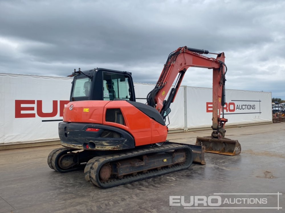 2019 Kubota KX080-4A - Міні-екскаватор: фото 5 2019 Kubota KX080-4A - Міні-екскаватор: фото 5