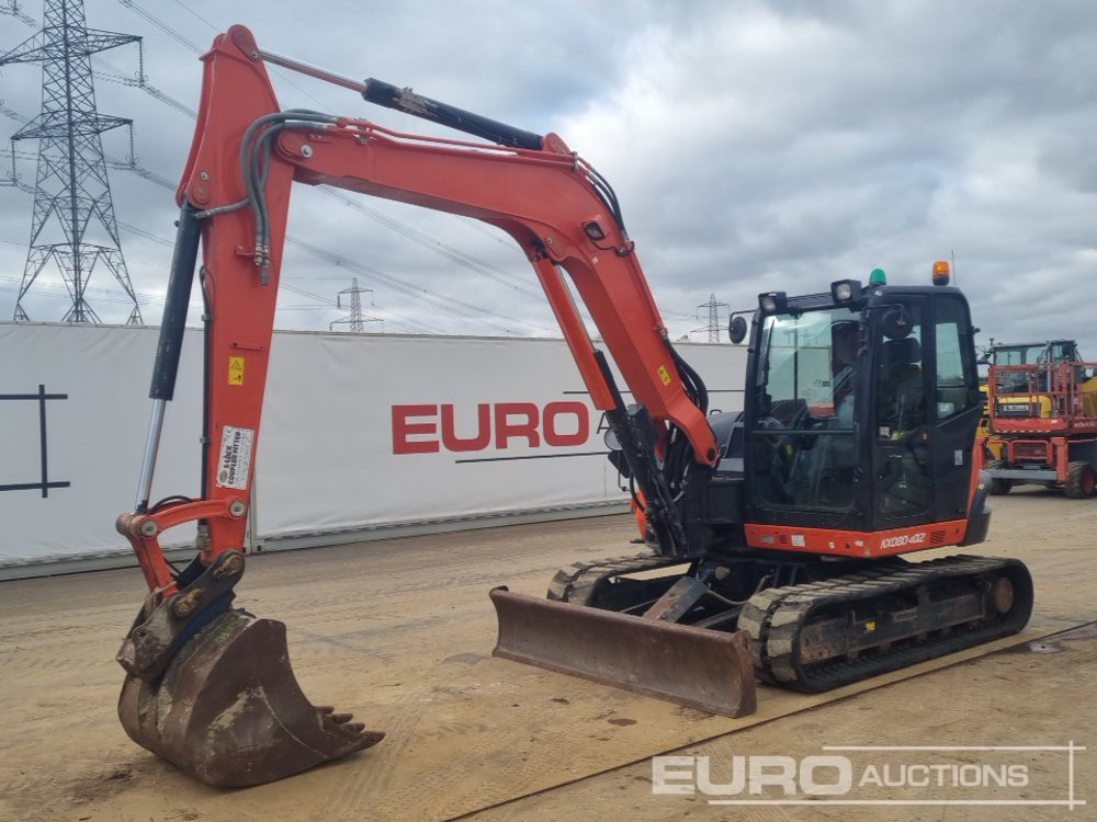 2019 Kubota KX080-4A2 - Міні-екскаватор: фото 1 2019 Kubota KX080-4A2 - Міні-екскаватор: фото 1