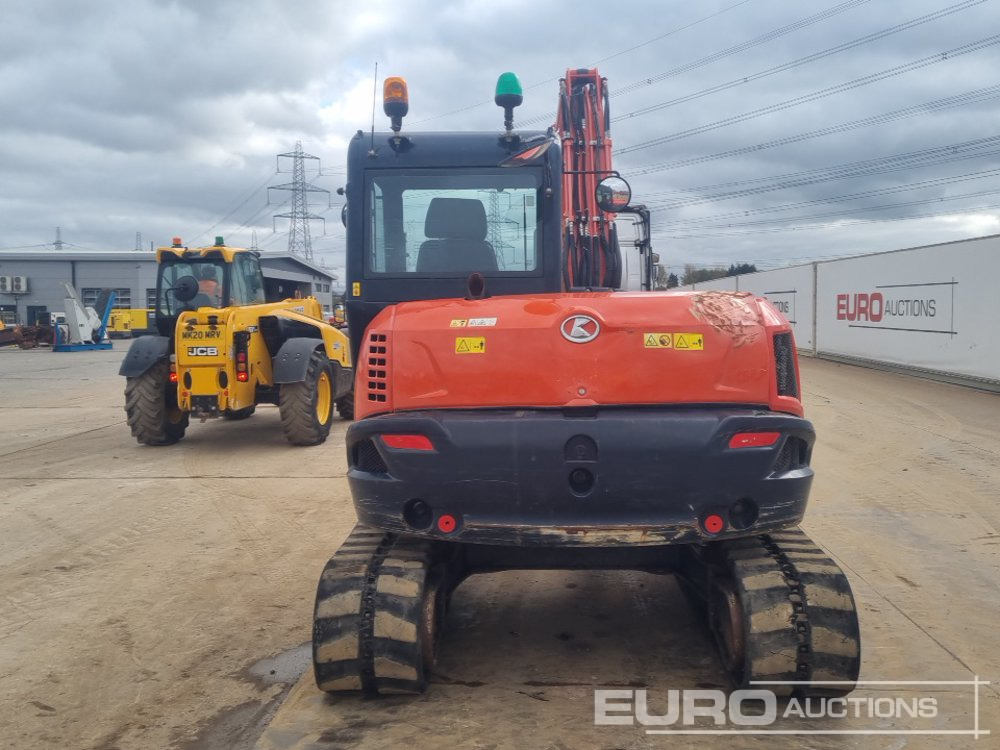 2019 Kubota KX080-4A2 - Міні-екскаватор: фото 4 2019 Kubota KX080-4A2 - Міні-екскаватор: фото 4