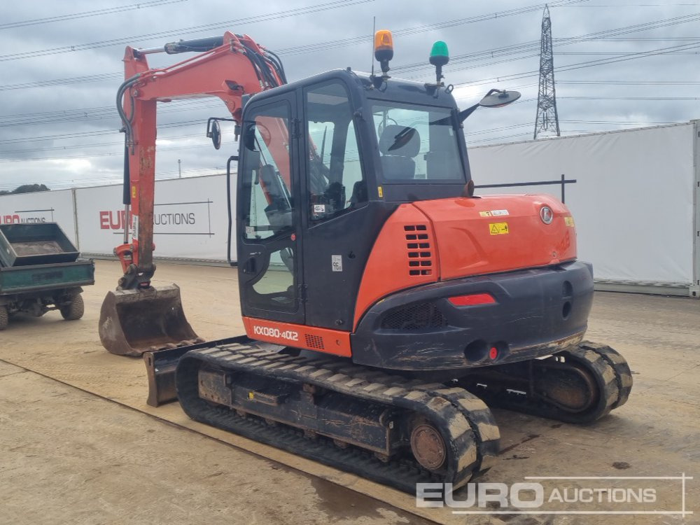 2019 Kubota KX080-4A2 - Міні-екскаватор: фото 3 2019 Kubota KX080-4A2 - Міні-екскаватор: фото 3