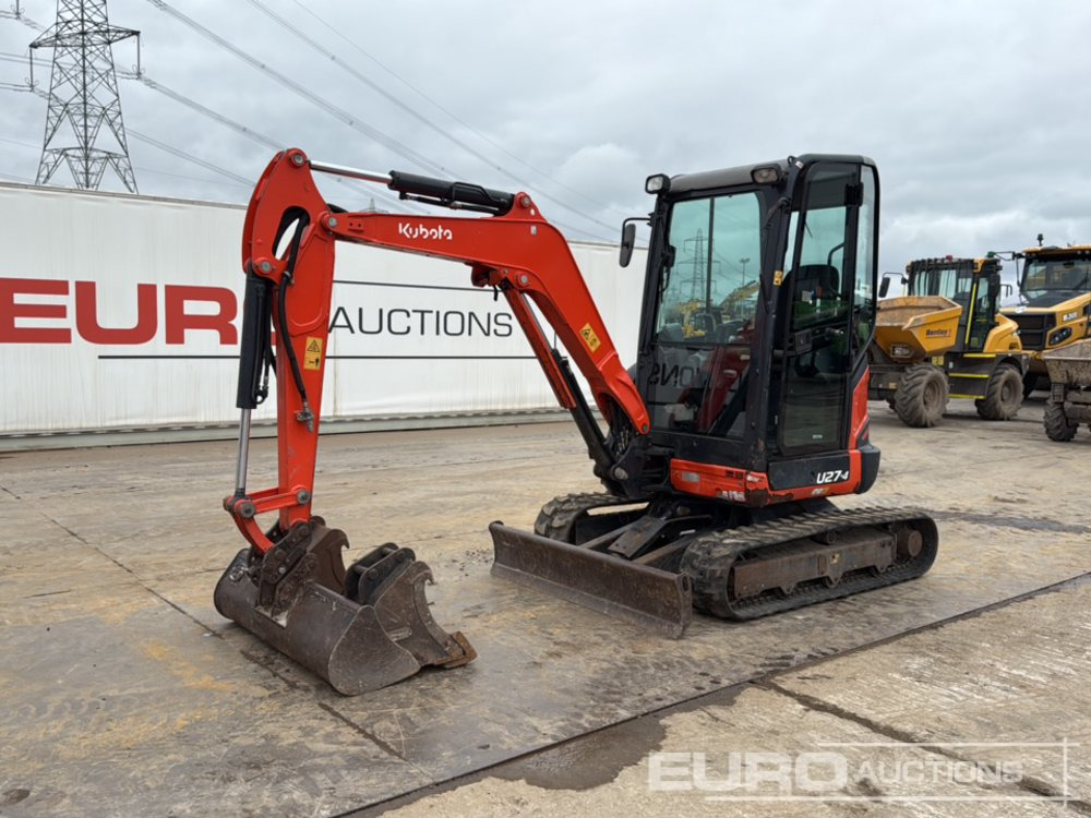 2019 Kubota U27-4 - Міні-екскаватор: фото 1 2019 Kubota U27-4 - Міні-екскаватор: фото 1