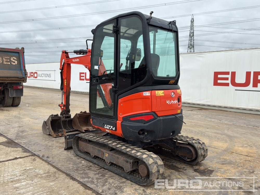 2019 Kubota U27-4 - Міні-екскаватор: фото 3 2019 Kubota U27-4 - Міні-екскаватор: фото 3