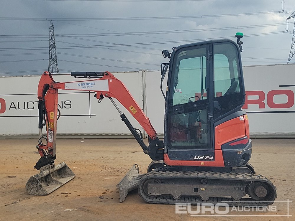 2019 Kubota U27-4 - Міні-екскаватор: фото 2 2019 Kubota U27-4 - Міні-екскаватор: фото 2