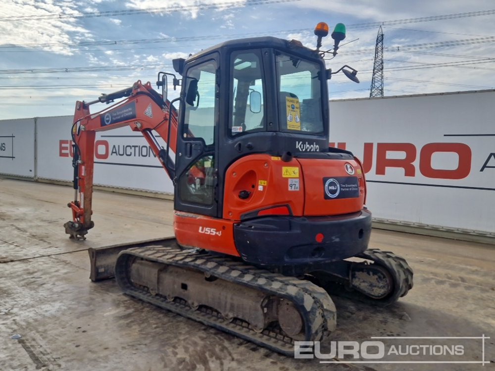 2019 Kubota U55-4 - Міні-екскаватор: фото 3 2019 Kubota U55-4 - Міні-екскаватор: фото 3