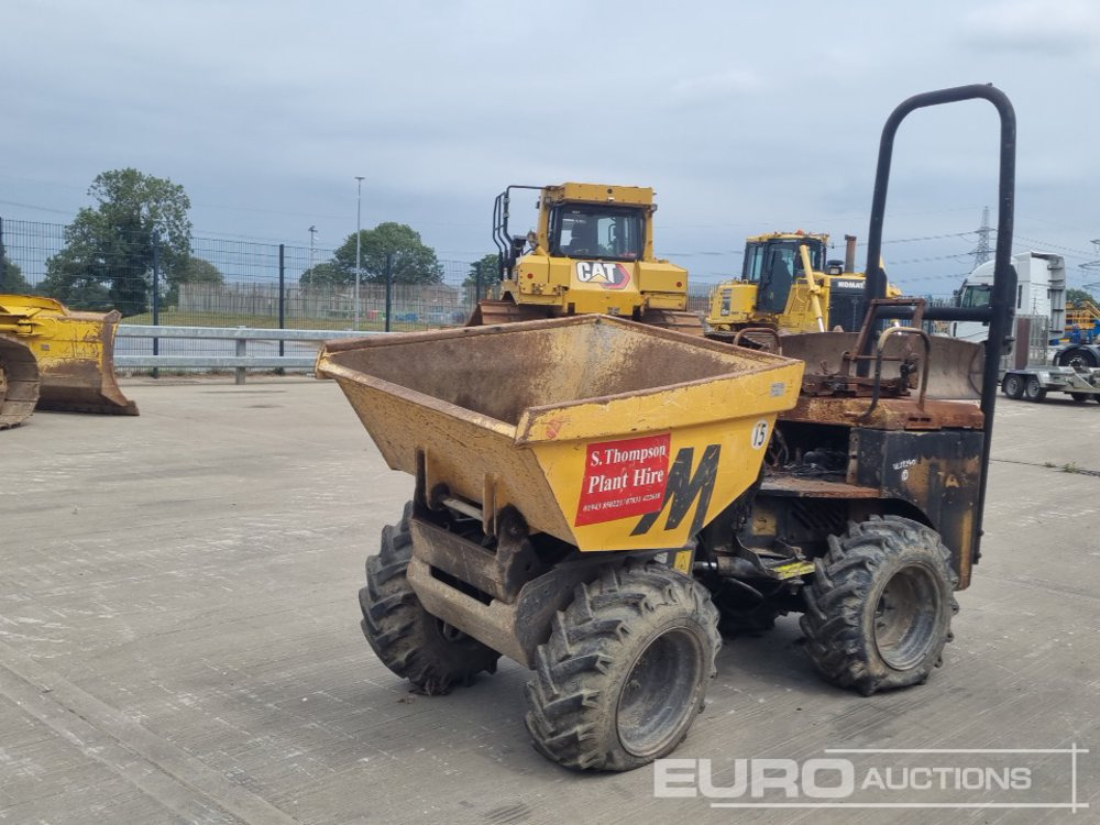 2019 Mecalac 1 Ton Hi Tip Dumper, Roll Bar (Fire Damage) - Міні-самоскид: фото 1 2019 Mecalac 1 Ton Hi Tip Dumper, Roll Bar (Fire Damage) - Міні-самоскид: фото 1