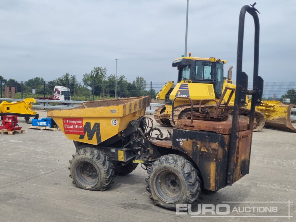 2019 Mecalac 1 Ton Hi Tip Dumper, Roll Bar (Fire Damage) - Міні-самоскид: фото 2 2019 Mecalac 1 Ton Hi Tip Dumper, Roll Bar (Fire Damage) - Міні-самоскид: фото 2