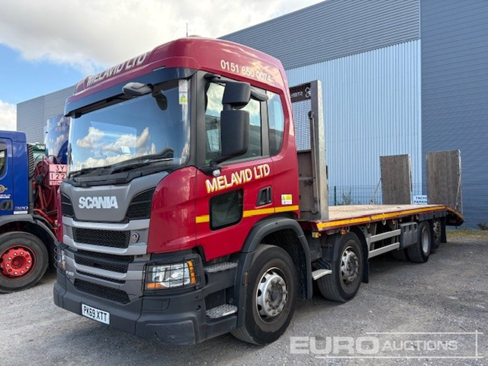 2019 Scania P410 - Бортова вантажівка/ Платформа: фото 1 2019 Scania P410 - Бортова вантажівка/ Платформа: фото 1