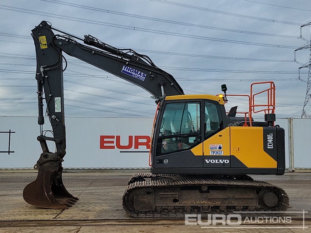 2019 Volvo EC140EL - Гусеничний екскаватор: фото 2 2019 Volvo EC140EL - Гусеничний екскаватор: фото 2