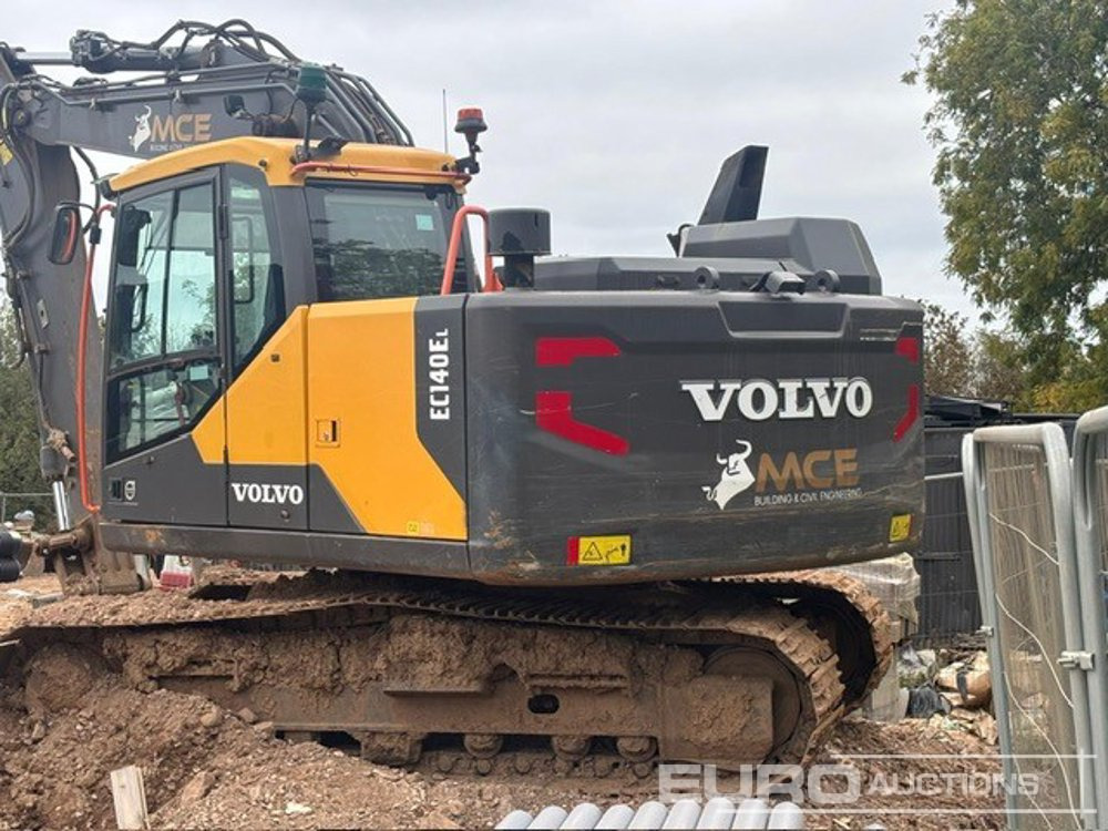 2019 Volvo EC140EL - Гусеничний екскаватор: фото 3 2019 Volvo EC140EL - Гусеничний екскаватор: фото 3