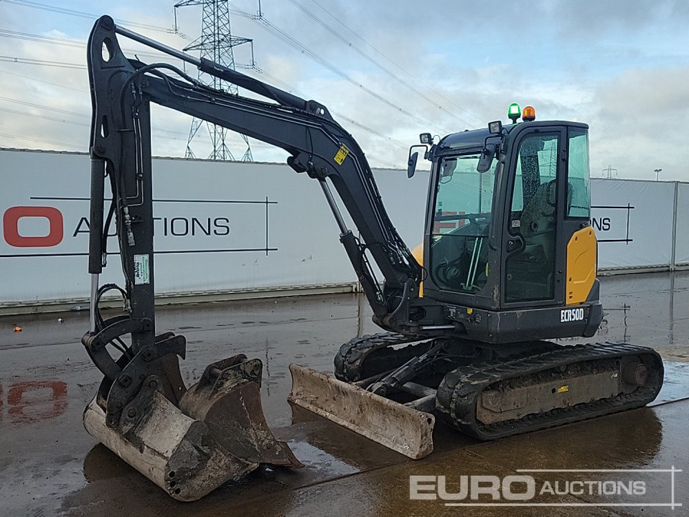 2019 Volvo ECR50D - Міні-екскаватор: фото 1 2019 Volvo ECR50D - Міні-екскаватор: фото 1