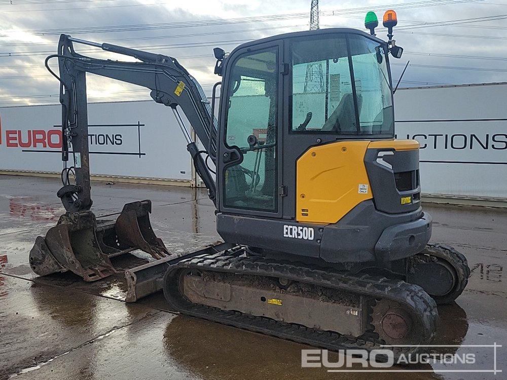 2019 Volvo ECR50D - Міні-екскаватор: фото 3 2019 Volvo ECR50D - Міні-екскаватор: фото 3