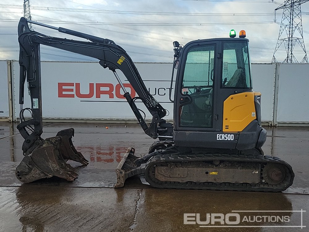 2019 Volvo ECR50D - Міні-екскаватор: фото 2 2019 Volvo ECR50D - Міні-екскаватор: фото 2