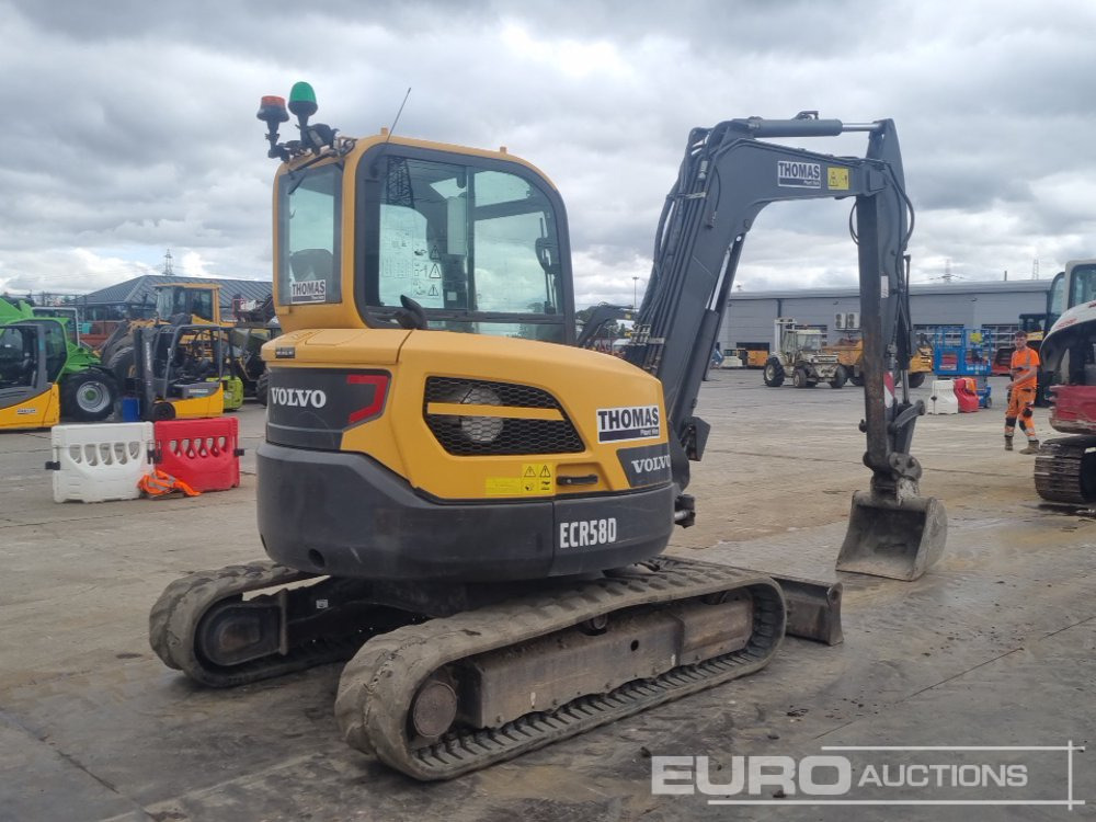 2019 Volvo ECR58D - Міні-екскаватор: фото 5 2019 Volvo ECR58D - Міні-екскаватор: фото 5
