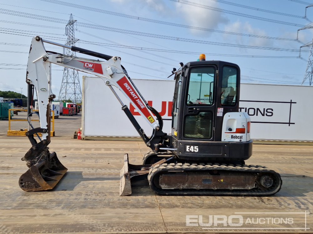 2020 Bobcat E45 - Міні-екскаватор: фото 2 2020 Bobcat E45 - Міні-екскаватор: фото 2