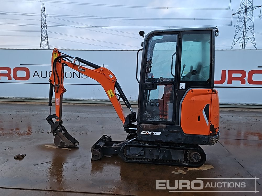2020 Doosan DX19 - Міні-екскаватор: фото 2 2020 Doosan DX19 - Міні-екскаватор: фото 2