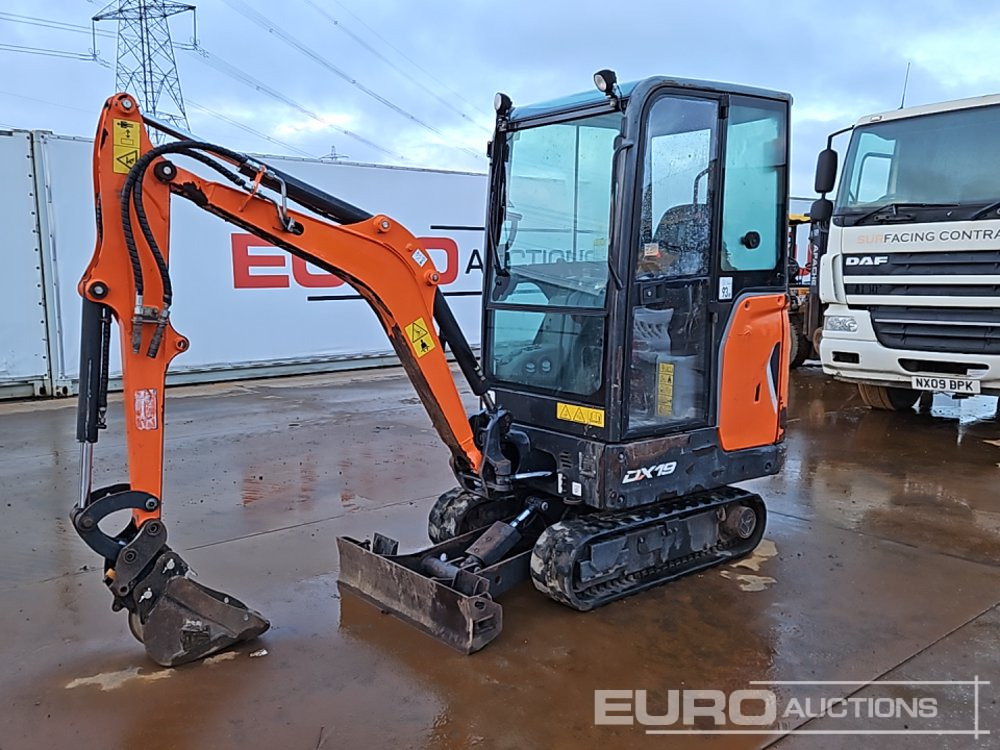 2020 Doosan DX19 - Міні-екскаватор: фото 1 2020 Doosan DX19 - Міні-екскаватор: фото 1