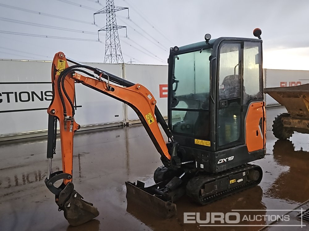 2020 Doosan DX19 - Міні-екскаватор: фото 1 2020 Doosan DX19 - Міні-екскаватор: фото 1
