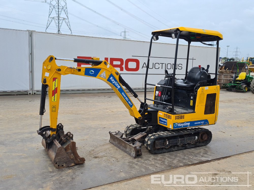 2020 JCB 16C-1 - Міні-екскаватор: фото 1 2020 JCB 16C-1 - Міні-екскаватор: фото 1