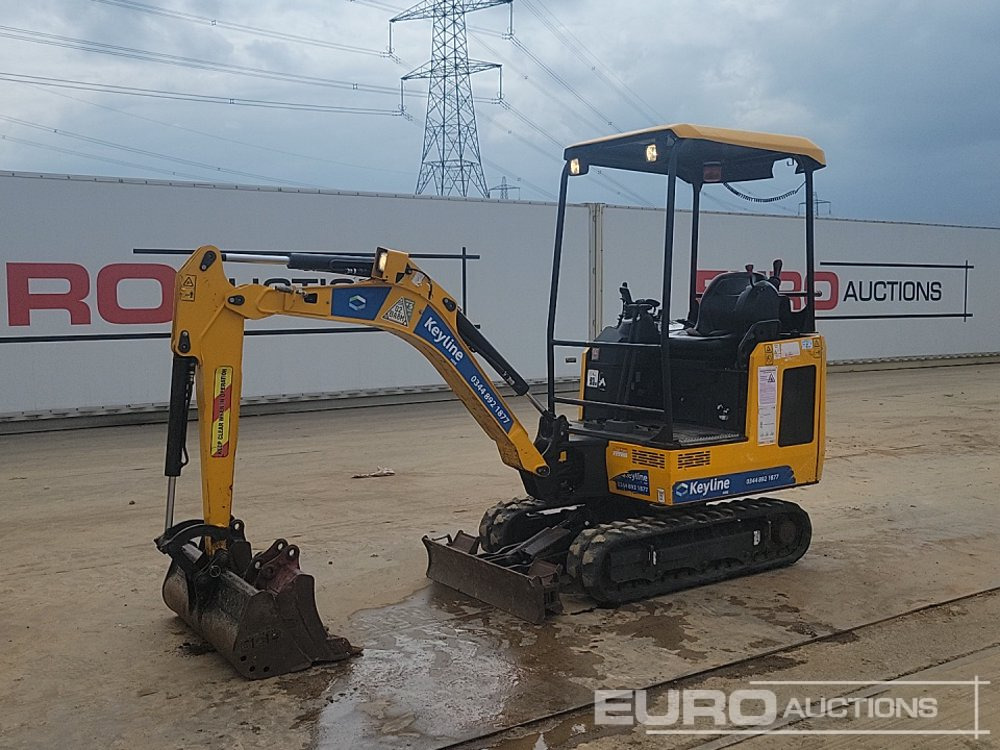 2020 JCB 16C-1 - Міні-екскаватор: фото 1 2020 JCB 16C-1 - Міні-екскаватор: фото 1