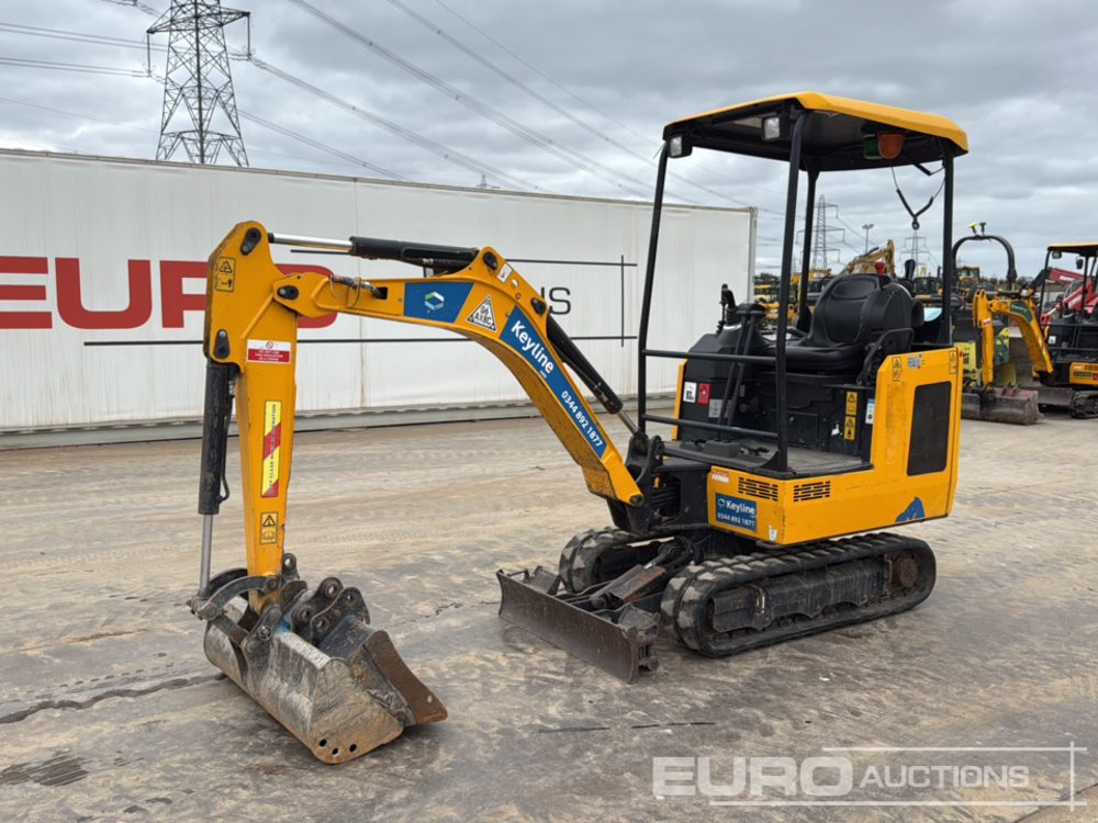 2020 JCB 16C-1 - Міні-екскаватор: фото 1 2020 JCB 16C-1 - Міні-екскаватор: фото 1