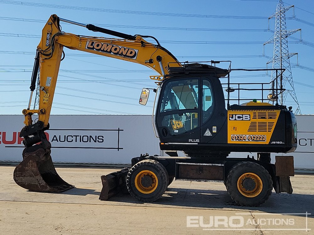 2020 JCB JS160W - Колісний екскаватор: фото 2 2020 JCB JS160W - Колісний екскаватор: фото 2