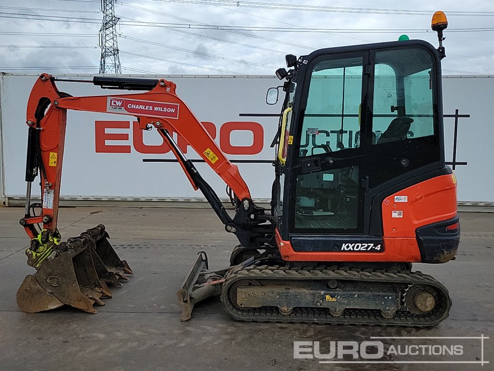 2020 Kubota KX027-4 - Міні-екскаватор: фото 2 2020 Kubota KX027-4 - Міні-екскаватор: фото 2