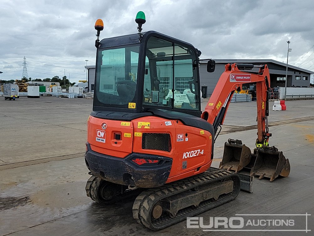 2020 Kubota KX027-4 - Міні-екскаватор: фото 5 2020 Kubota KX027-4 - Міні-екскаватор: фото 5