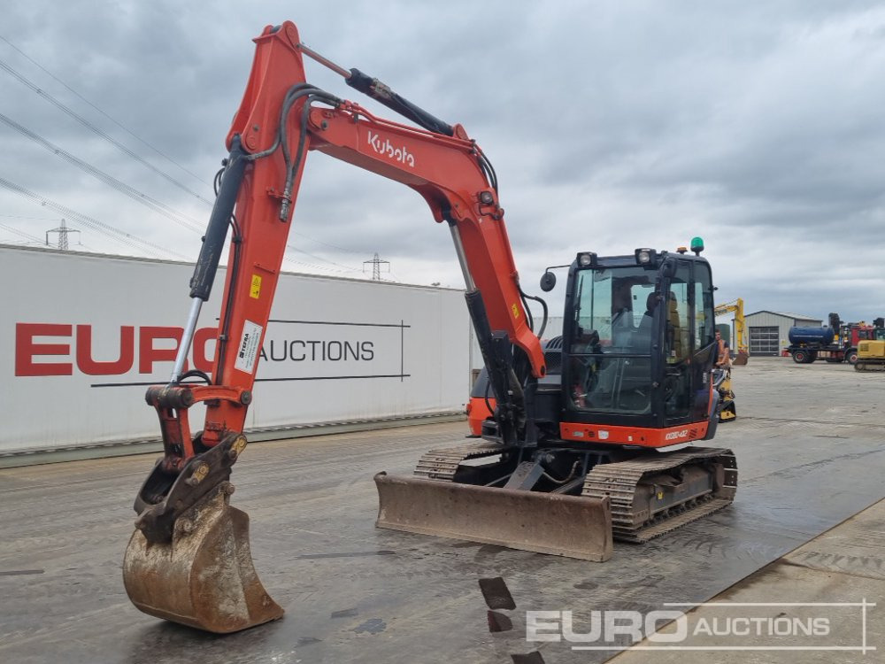 2020 Kubota KX080-4A - Міні-екскаватор: фото 1 2020 Kubota KX080-4A - Міні-екскаватор: фото 1