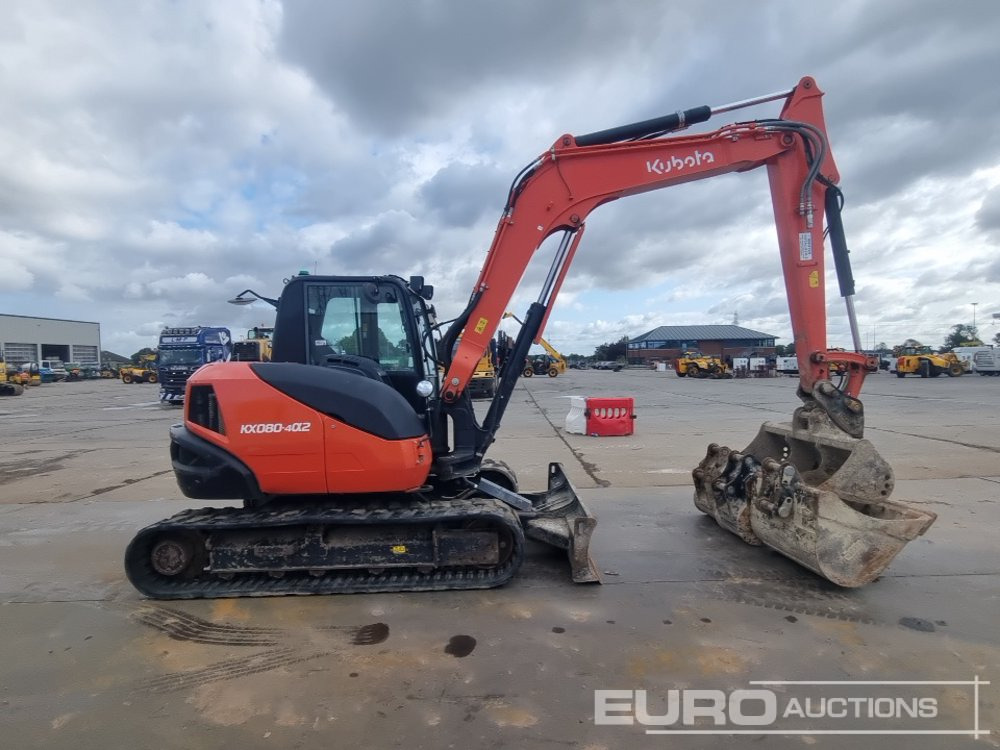 Міні-екскаватор 2020 Kubota KX080-4A2: фото 6