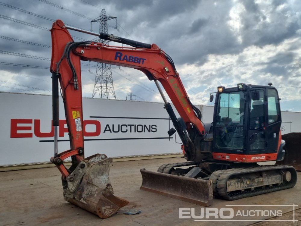 2020 Kubota KX080-4A2 - Міні-екскаватор: фото 1 2020 Kubota KX080-4A2 - Міні-екскаватор: фото 1