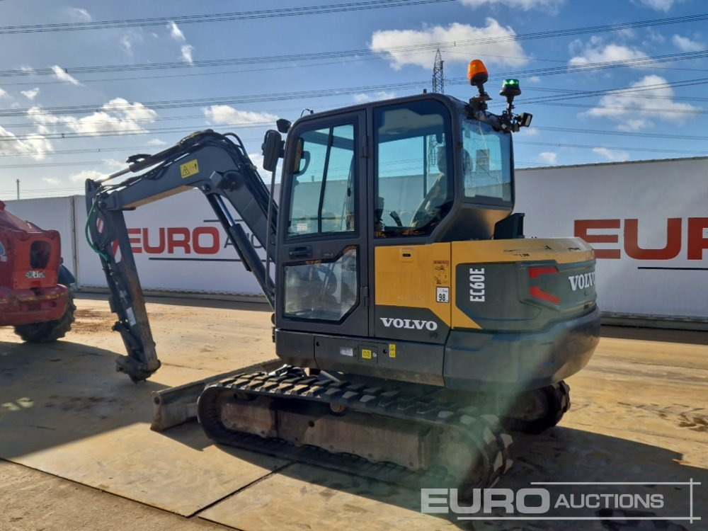 2020 Volvo EC60E - Міні-екскаватор: фото 3 2020 Volvo EC60E - Міні-екскаватор: фото 3