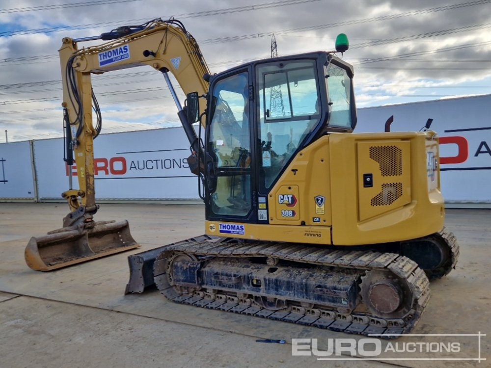 2021 CAT 308CR - Міні-екскаватор: фото 3 2021 CAT 308CR - Міні-екскаватор: фото 3