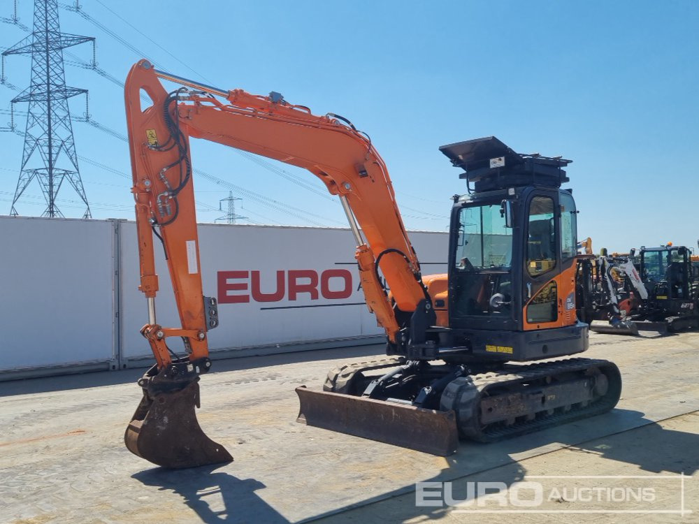 2021 Doosan DX85R-3 - Міні-екскаватор: фото 1 2021 Doosan DX85R-3 - Міні-екскаватор: фото 1