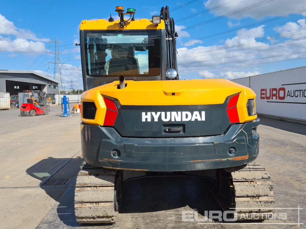 2021 Hyundai HX85A - Міні-екскаватор: фото 4 2021 Hyundai HX85A - Міні-екскаватор: фото 4