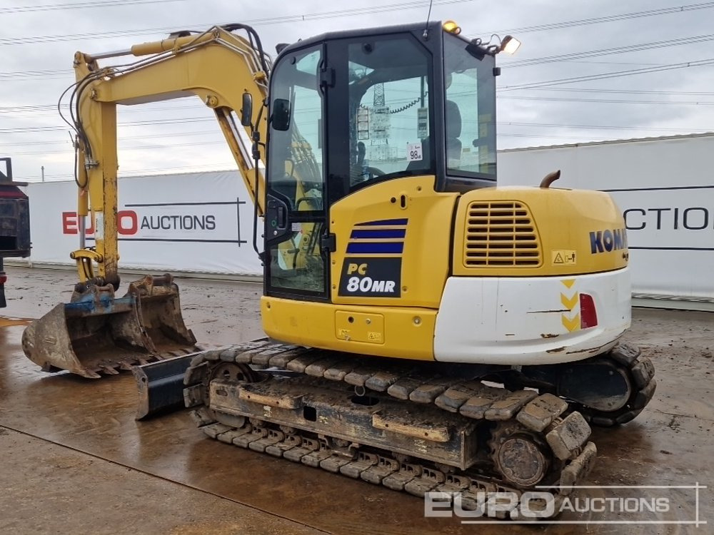 2021 Komatsu PC80MR-5E0 - Міні-екскаватор: фото 3 2021 Komatsu PC80MR-5E0 - Міні-екскаватор: фото 3