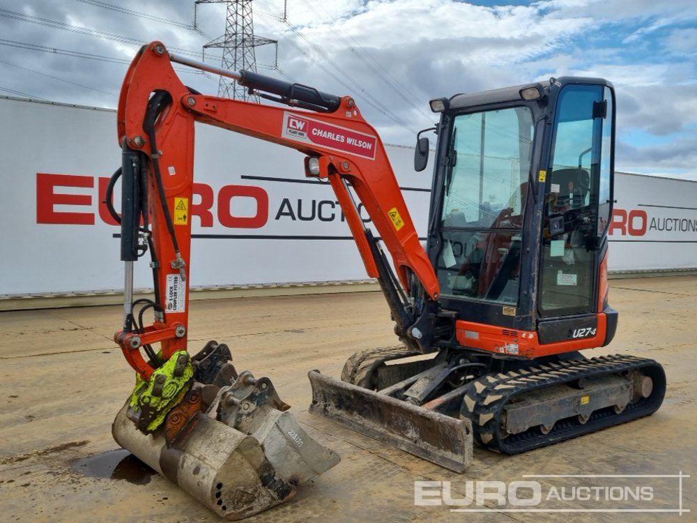 2021 Kubota U27-4 - Міні-екскаватор: фото 1 2021 Kubota U27-4 - Міні-екскаватор: фото 1