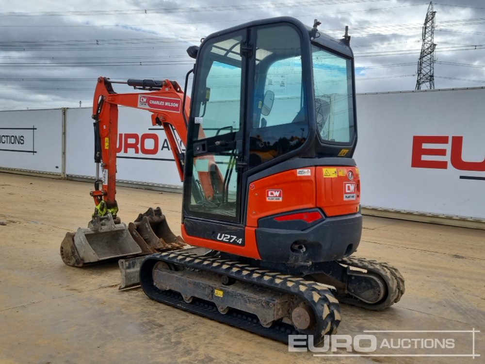 2021 Kubota U27-4 - Міні-екскаватор: фото 3 2021 Kubota U27-4 - Міні-екскаватор: фото 3