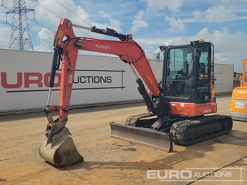 2021 Kubota U50-5 - Міні-екскаватор: фото 1 2021 Kubota U50-5 - Міні-екскаватор: фото 1