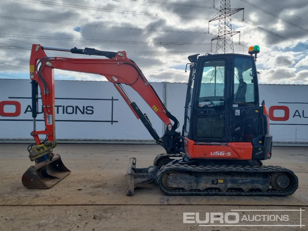 2021 Kubota U56-5 - Міні-екскаватор: фото 2 2021 Kubota U56-5 - Міні-екскаватор: фото 2