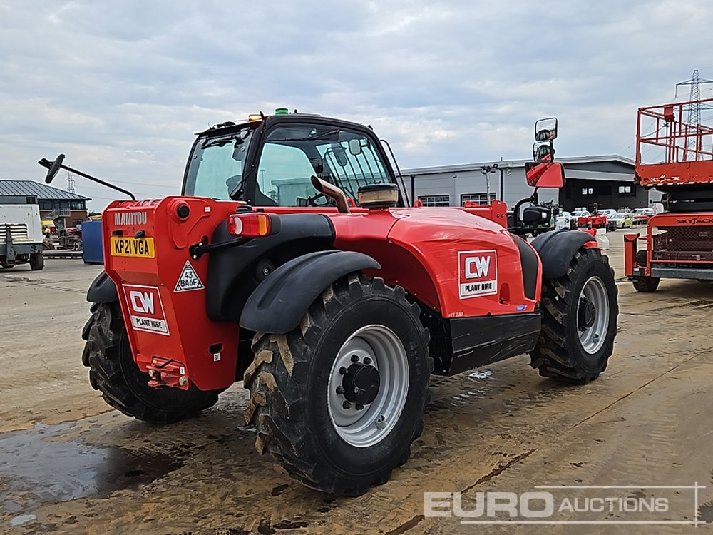2021 Manitou MT733 Easy - Навантажувач телескопічний: фото 5 2021 Manitou MT733 Easy - Навантажувач телескопічний: фото 5