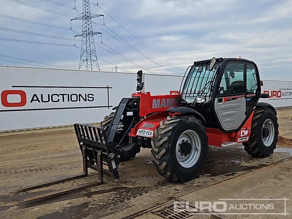 2021 Manitou MT733 Easy - Навантажувач телескопічний: фото 1 2021 Manitou MT733 Easy - Навантажувач телескопічний: фото 1