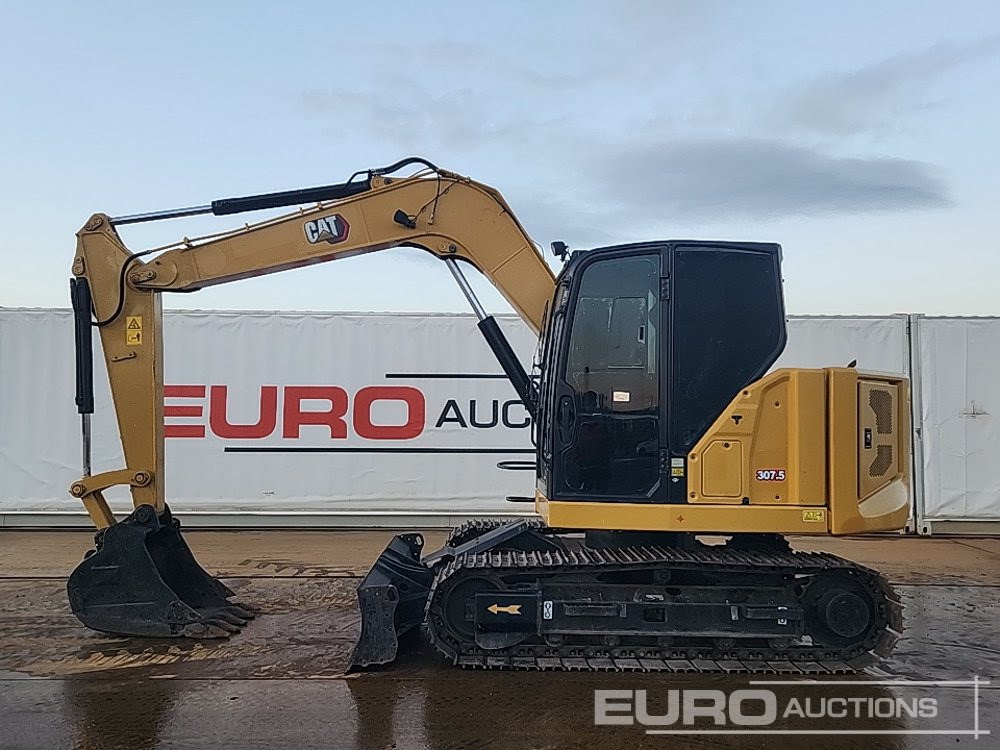 2022 CAT 307.5 - Міні-екскаватор: фото 2 2022 CAT 307.5 - Міні-екскаватор: фото 2