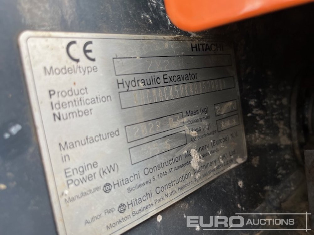 2022 Hitachi ZX26U-6 YLR - Міні-екскаватор: фото 4 2022 Hitachi ZX26U-6 YLR - Міні-екскаватор: фото 4