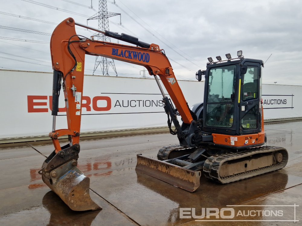 2022 Hitachi ZX55U-6 CLR - Міні-екскаватор: фото 1 2022 Hitachi ZX55U-6 CLR - Міні-екскаватор: фото 1
