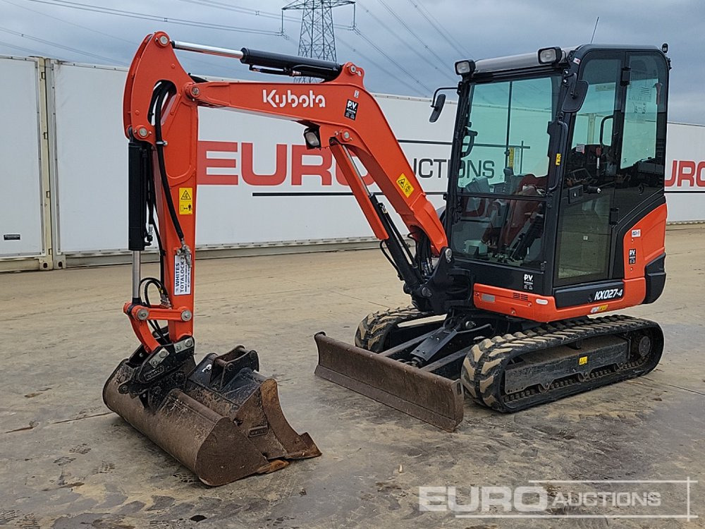 2022 Kubota KX027-4 - Міні-екскаватор: фото 1 2022 Kubota KX027-4 - Міні-екскаватор: фото 1